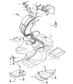 Fuel System, Exhaust System Cayenne 9PA1 (957) 2007-2010
