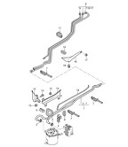 Fuel System, Exhaust System Cayenne 9PA1 (957) 2007-2010