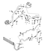 Front Axle, Steering  Cayenne 9PA1 (957) 2007-2010