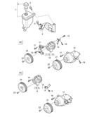Front Axle, Steering  Cayenne 9PA1 (957) 2007-2010