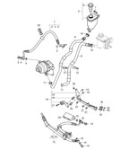 Front Axle, Steering  Cayenne 9PA1 (957) 2007-2010