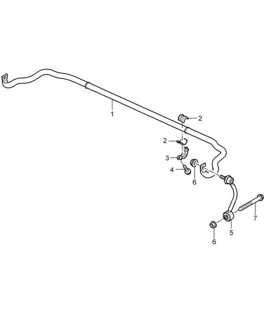 Diagram 501-003 Porsche 911 & 912 (1965-1989) Rear Axle