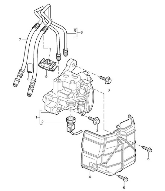 Diagram 501-005 Porsche 928 (1978-1995) 