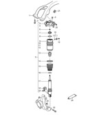 Rear Axle Cayenne 9PA1 (957) 2007-2010