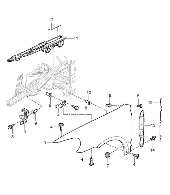 Wing Cayenne 9PA1 (957) 2007-10