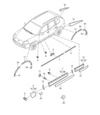 Body Cayenne 9PA1 (957) 2007-2010