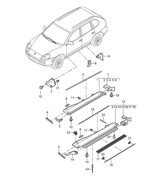 Linings / Accessories / Sill Cayenne 9PA1 (957) 2007-10