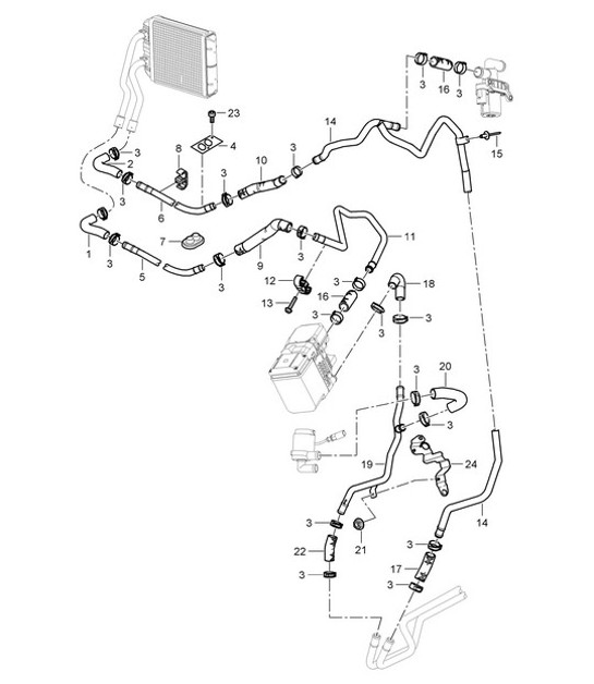Diagram 813-020 Porsche Macan (95B) MK3 2022>> 