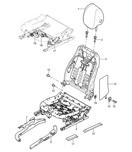 Diagram 817-020 Porsche 992 (911) MK1 2019-2024 Body