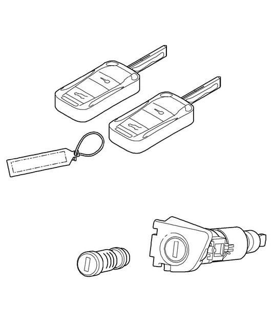 Repair kits / Set of locks Cayenne 9PA1 (957) 2007-10