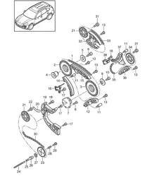 Valve control (Model: 059E) Cayenne 92A (958) 3.0L Diesel >>05/2011