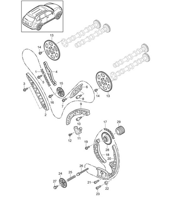 Diagram 103-082 Porsche 928 (1978-1995) 