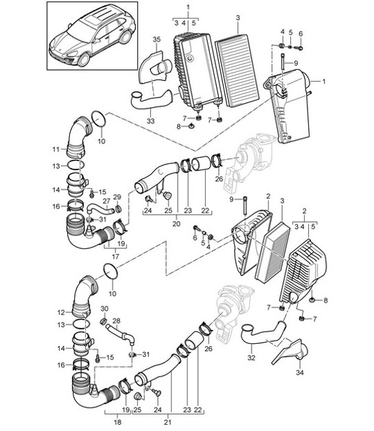 Diagram 106-050 Porsche Taycan (9J1) MK2 2024>> 