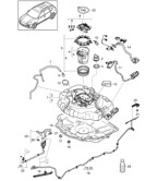 Fuel System, Exhaust System Cayenne 92A (958) 2010-2017