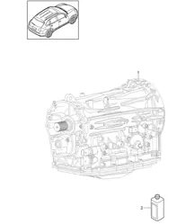 Replacement transmission / Tiptronic (PR:G1G) Cayenne 92A (958) >>2014