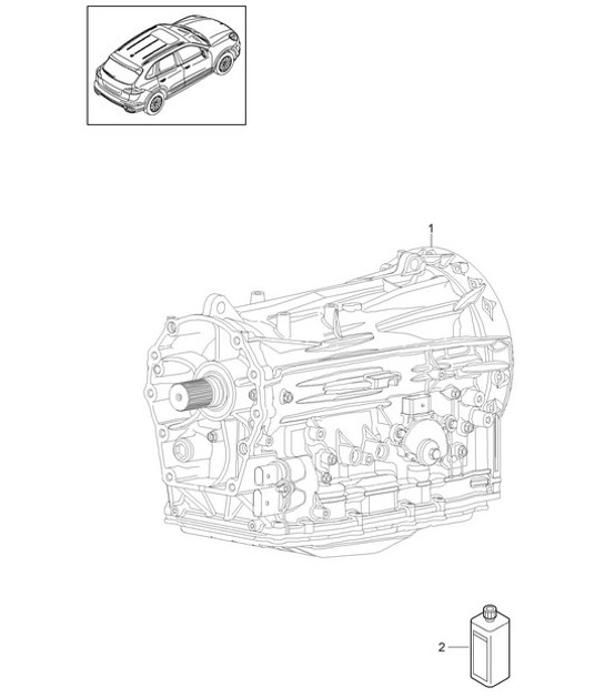 Diagram 320-005 Porsche Cayman 718C (982C) 2017>> Transmission