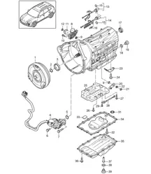 Replacement transmission / Tiptronic / Individual parts (PR:G1G) Cayenne 92A (958) 2011-18