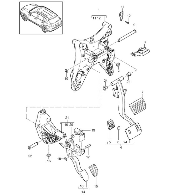 Pedals / Manual gearbox (PR:G0L) >>2014