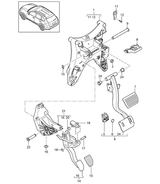 Diagram 702-005 Porsche Macan-e (95C) Electric 2024>> 