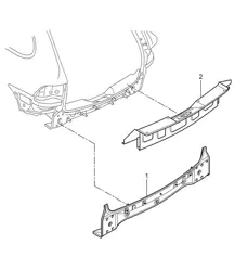 Rear end Cayenne 92A (958) 2011-18