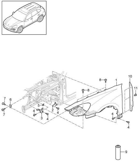 Wing - Generation 1 - Cayenne 92A (958) >>2014