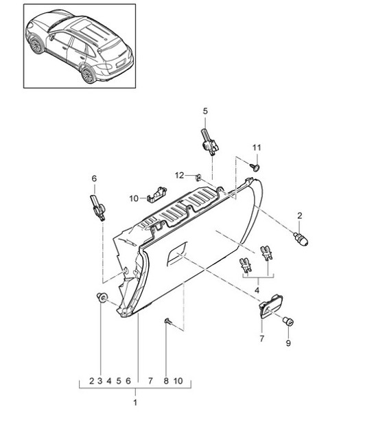 Diagram 809-010 Porsche Macan (95B) MK3 2022>> 