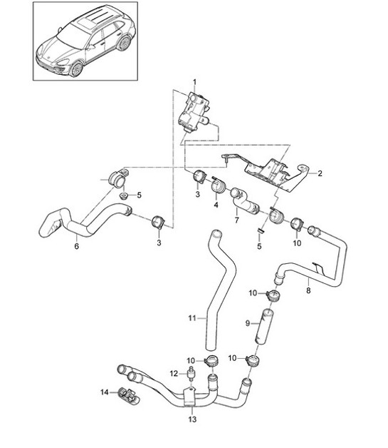 Diagram 813-015 Porsche 997 (911) MK1 2005-2008 Body