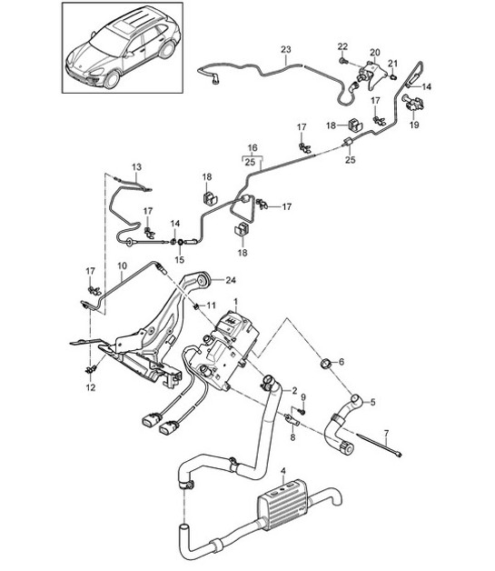 Diagram 813-080 Porsche 928 (1978-1995) 