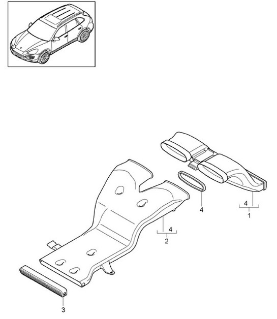 Diagram 901-050 Porsche 968 (1992-1995) Electrical equipment