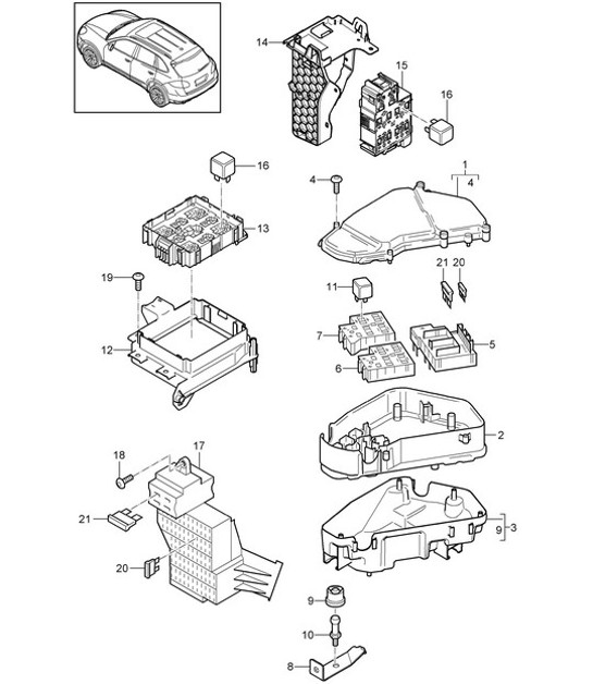 Diagram 902-000 Porsche Macan-e (95C) Electric 2024>> 