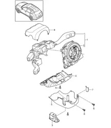 Steering column switch Cayenne 92A (958) >>2014