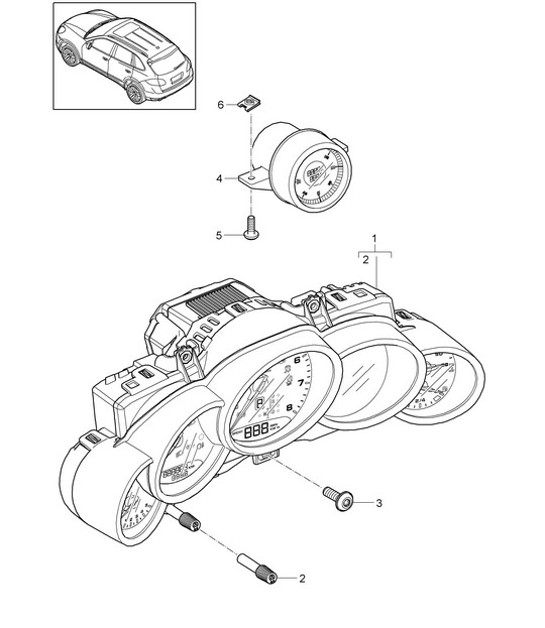 Diagram 906-000 Porsche 992 (911) MK2 2024>> 