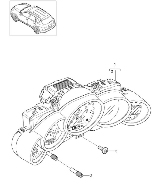 Instruments / Dial / Coloured Cayenne 92A (958) >>2012