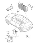 Electrical equipment Cayenne 92A (958) 2010-2017