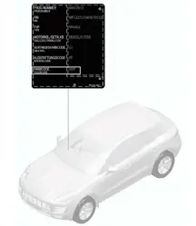 Paint touch-up applicator / Paints 95B.1 Macan 2014-18