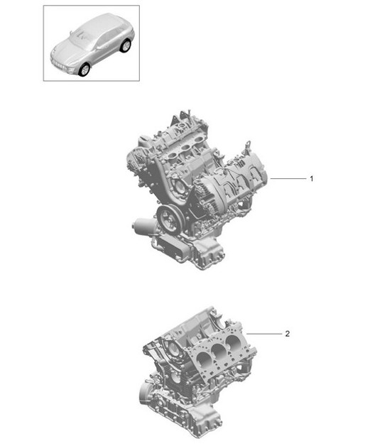 Diagram 101-005 Porsche 924 (1977-1988) Engine