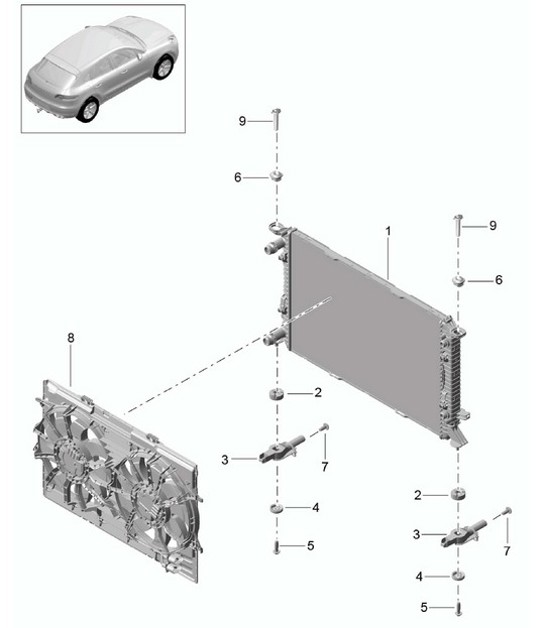 Diagram 105-038 Porsche Macan-e (95C) Electric 2024>> 