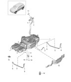 Fuel System, Exhaust System Macan (95B) MK1 (2014-2018)