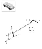 Front Axle, Steering  Macan (95B) MK1 (2014-2018)