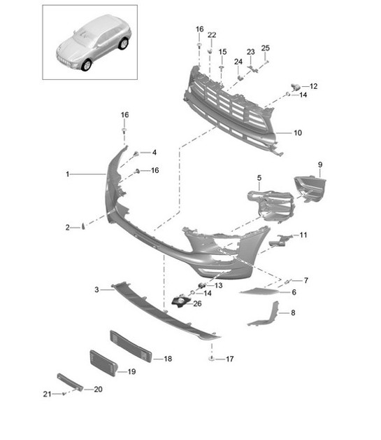 Diagram 802-002 Porsche Cayman 718C (982C) 2017>> Body