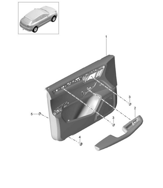 Diagram 808-005 Porsche 356 (1950-1965) Body