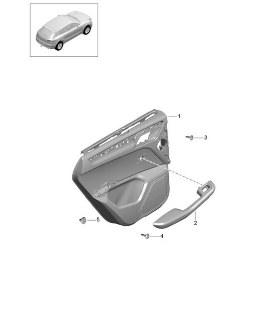 Diagram 808-053 Porsche 997 (911) MK1 2005-2008 Body