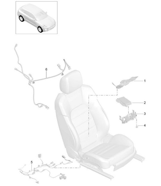 Diagram 817-015 Porsche Macan (95B) MK3 2022>> 