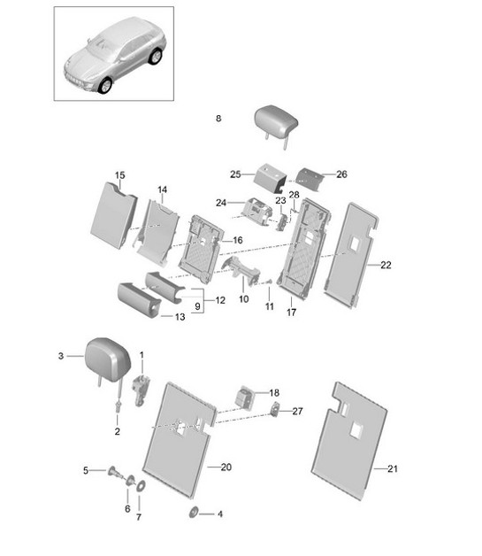 Diagram 817-050 Porsche  