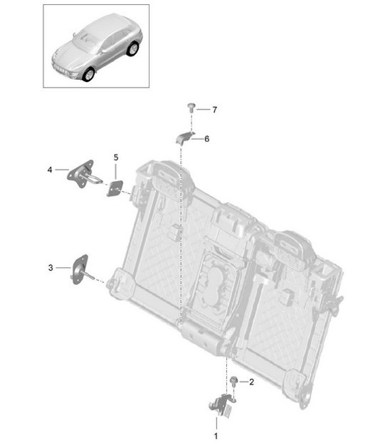Diagram 817-055 Porsche 997 (911) MK2 2009-2012 Body
