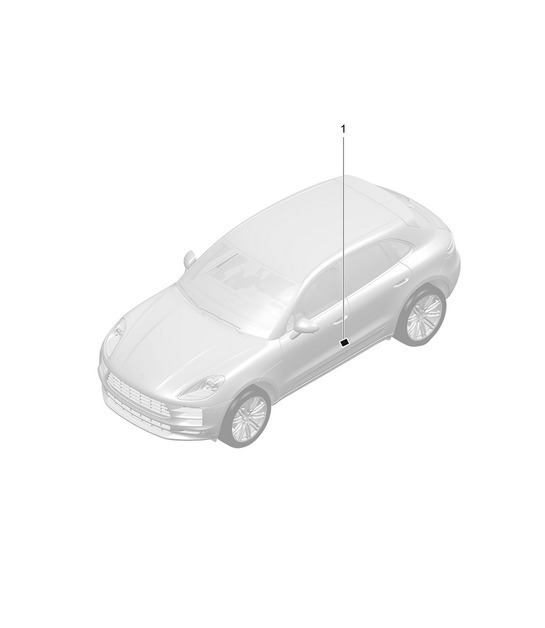 Diagram 003-100 Porsche 992.1 Turbo 3.8L 2020-24 