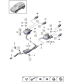 Fuel System, Exhaust System Macan (95B) MK2 2019-2021