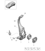 Front Axle, Steering  Macan (95B) MK2 2019-2021