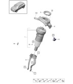Front Axle, Steering  Macan (95B) MK2 2019-2021