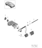 Hand Lever System, Pedal Cluster  Macan (95B) MK2 2019-2021